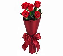 Букет 5 Красных роз Эдлесс Лав в Смолино