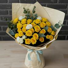 Букет цветов из:  Розы в Смолино