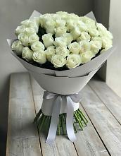 Букет 35 Белых роз в Смолино