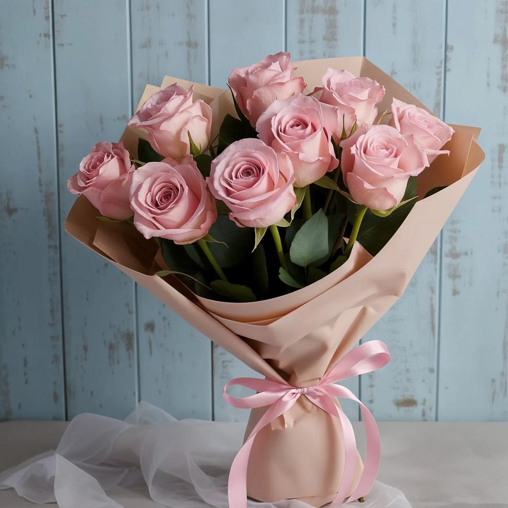 Букет цветов из: Розы в Смолино