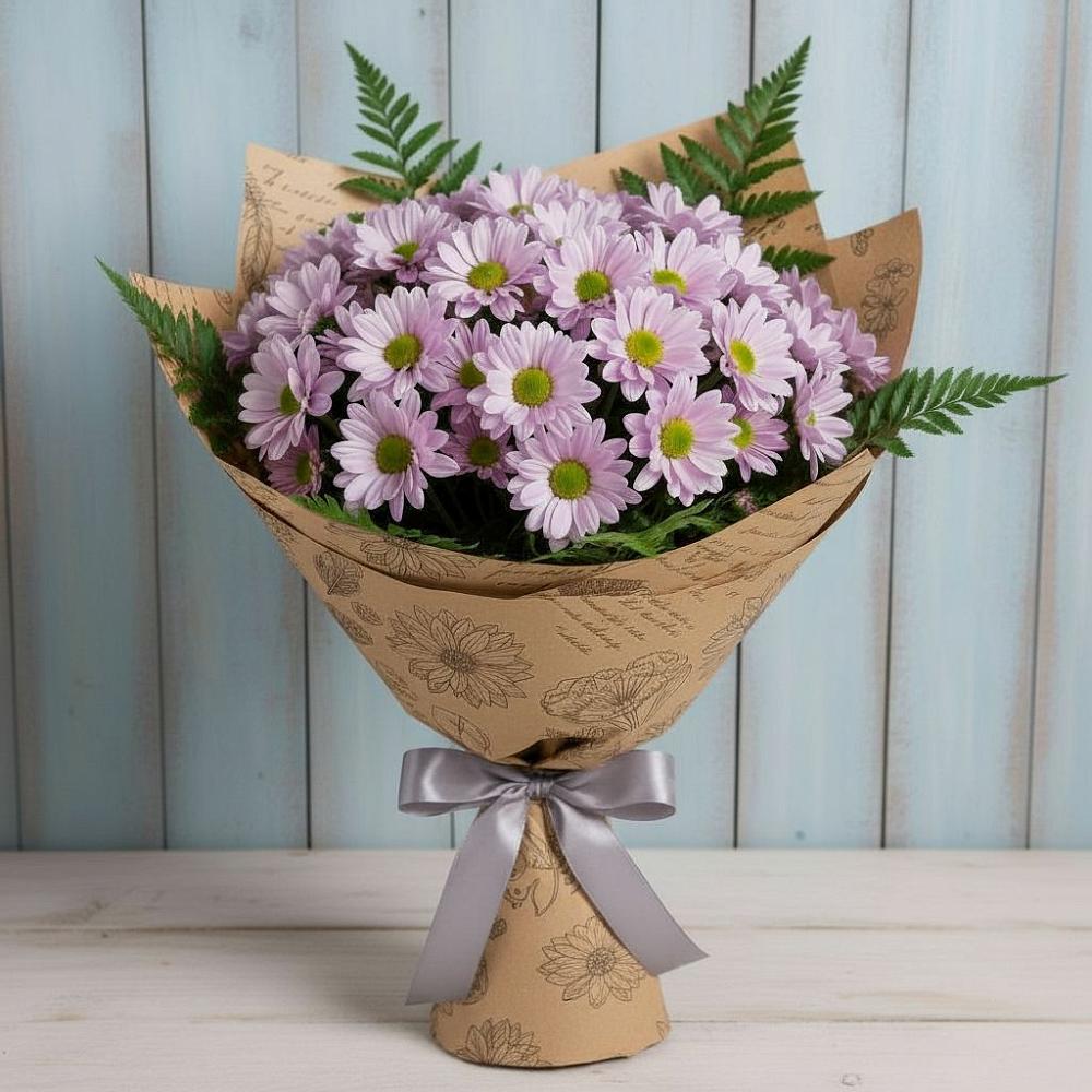 Букет цветов из: Хризантемы в Смолино