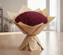 Букет 101 Красная роза в Смолино