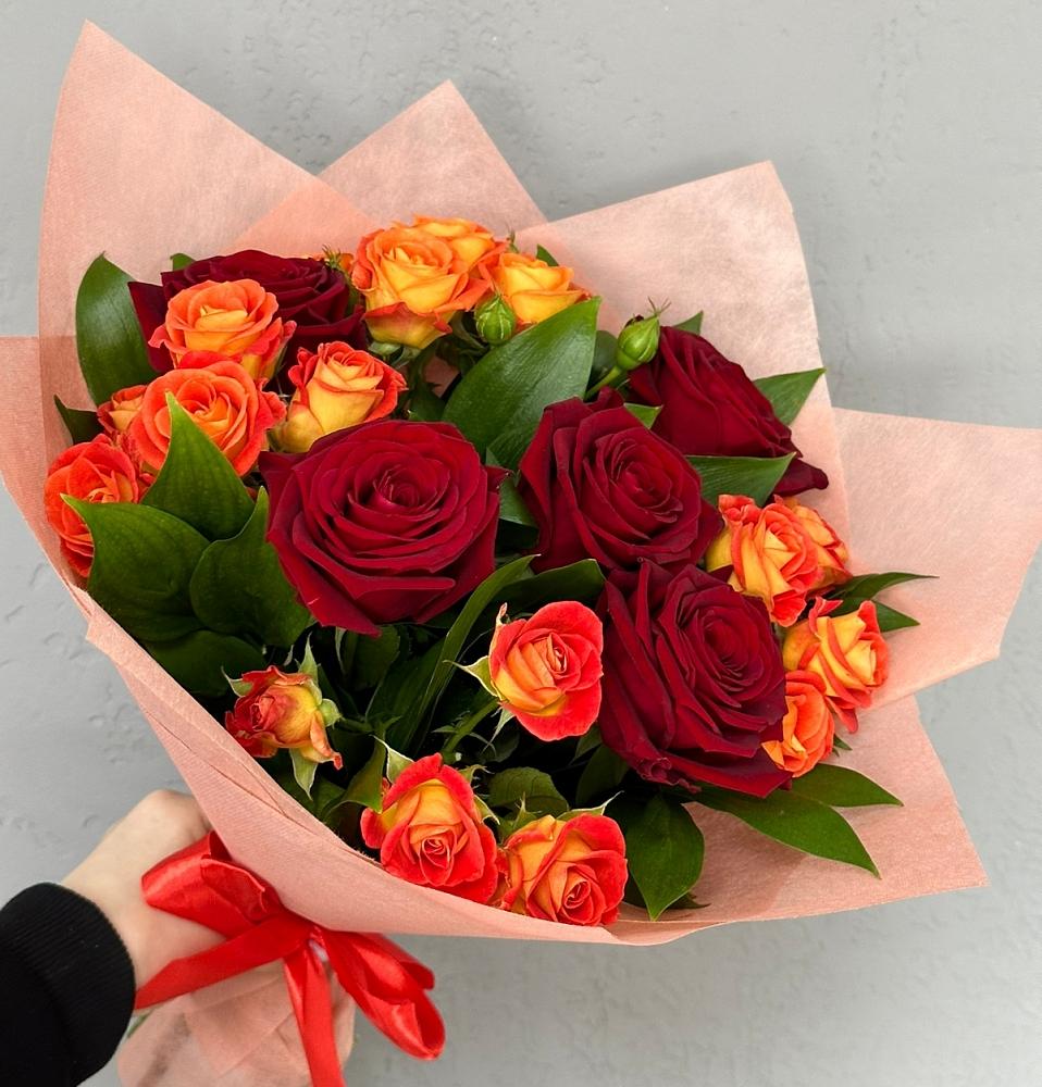 Букет Любовь и восторг в Смолино