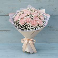 Букет цветов из:  Гвоздики в Смолино