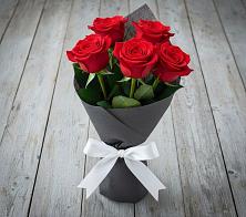 Букет 5 Красных роз Эдлесс Лав #REPLACE_PRED# Смолино