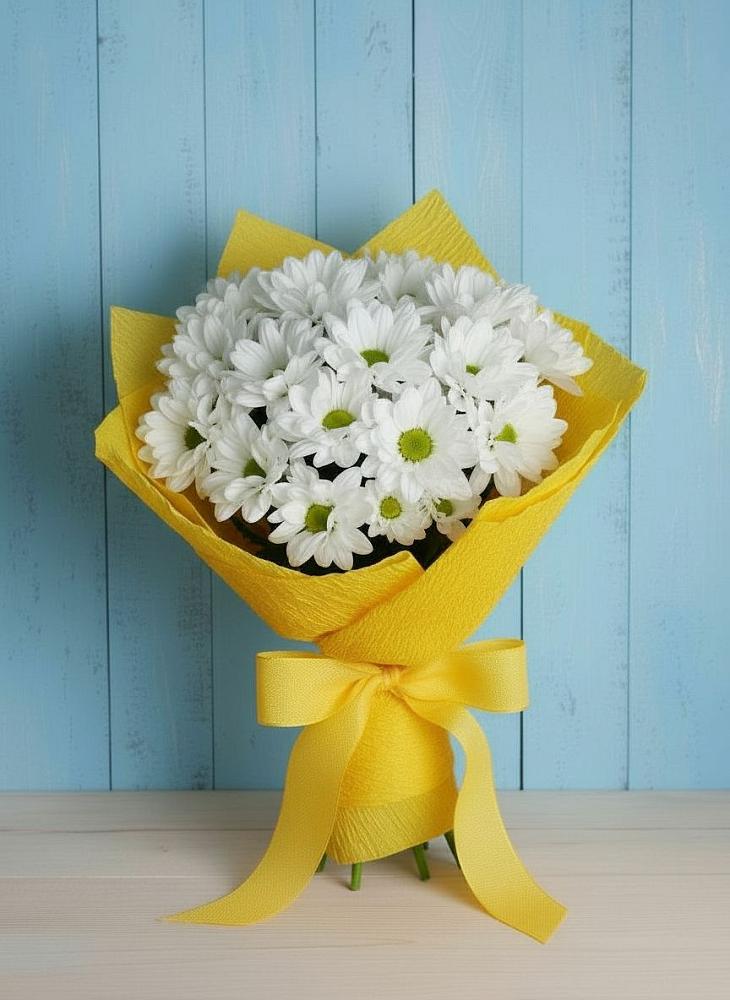 Букет цветов из: Хризантемы в Смолино