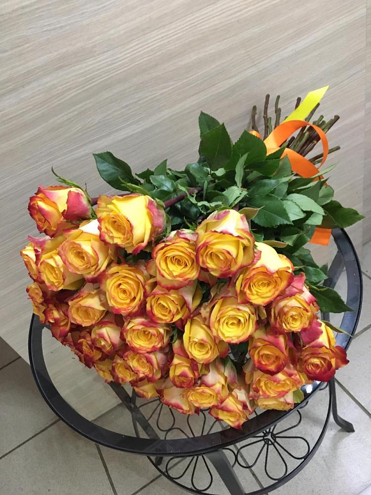 Букет Желтые розы в Смолино