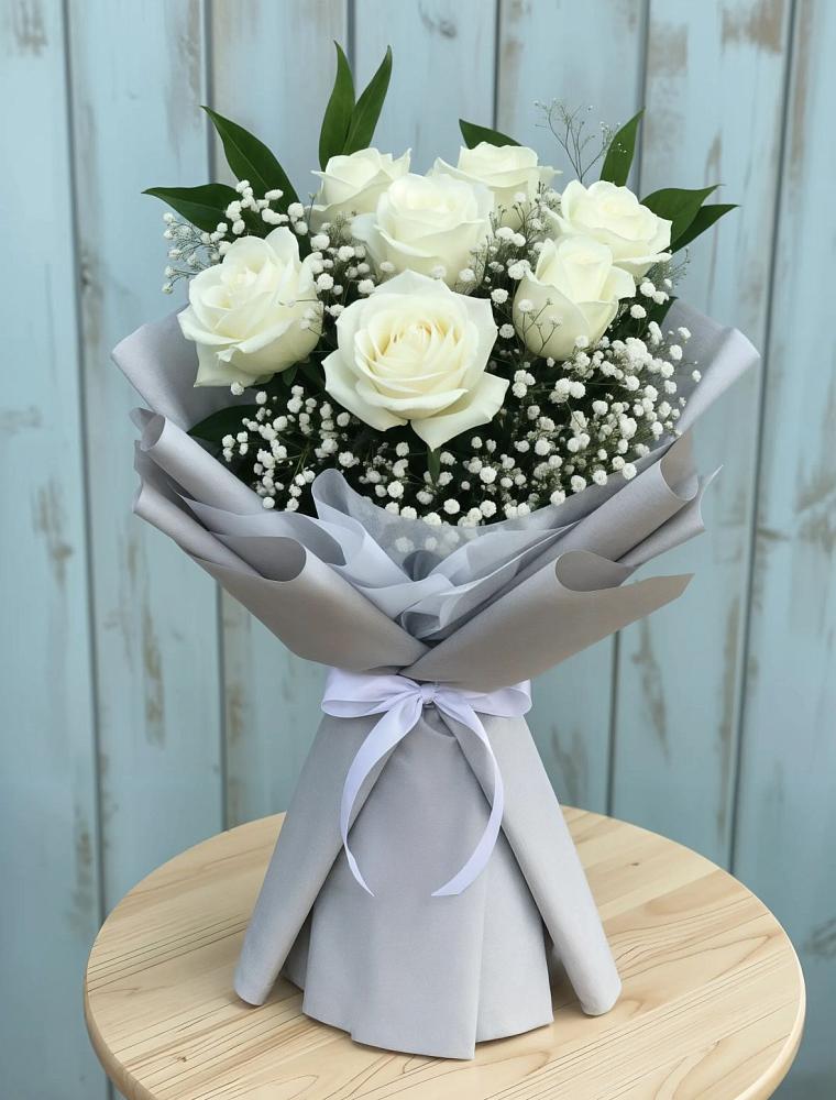 Букет цветов из: Розы в Смолино