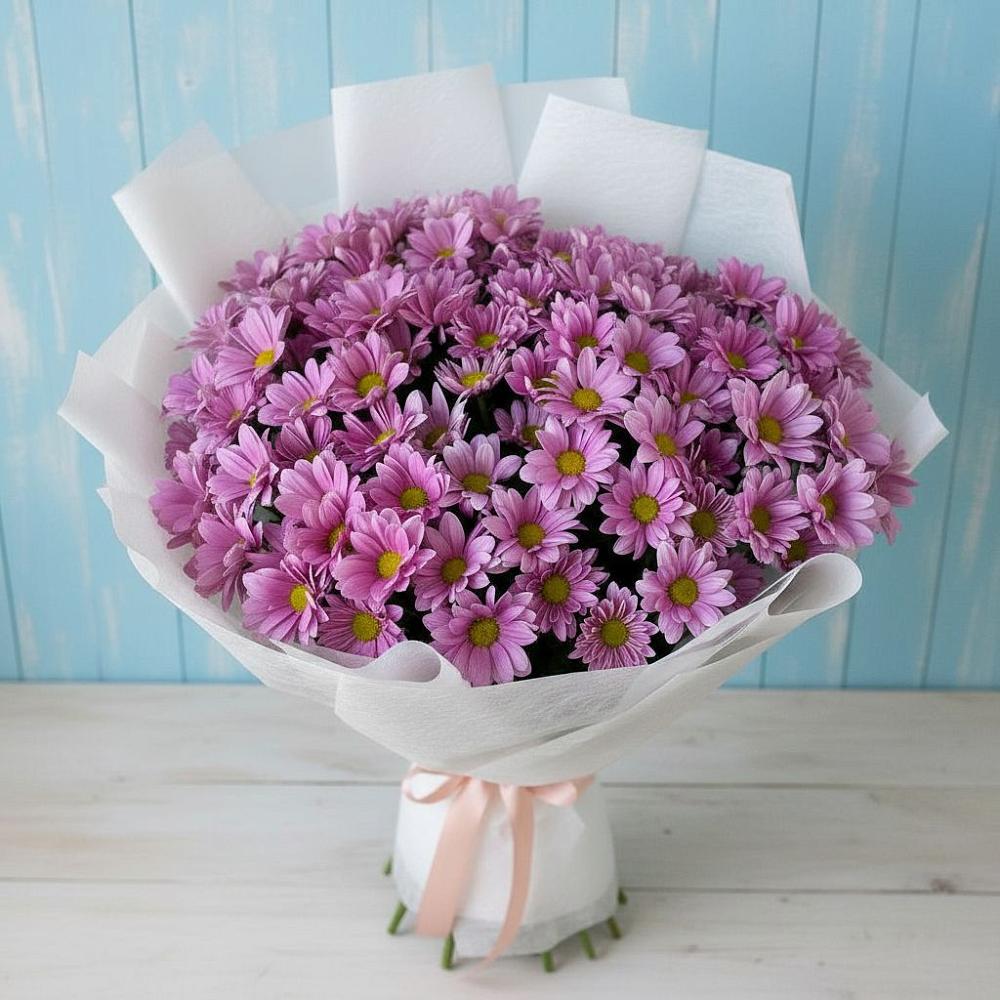 Букет цветов из: Хризантемы в Смолино