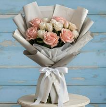 Букет цветов из:  Розы в Смолино