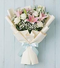 Букет цветов из:  Лилии в Смолино