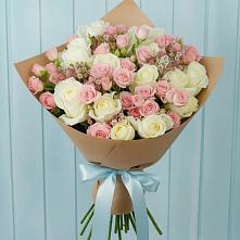 Букет цветов из:  Розы в Смолино